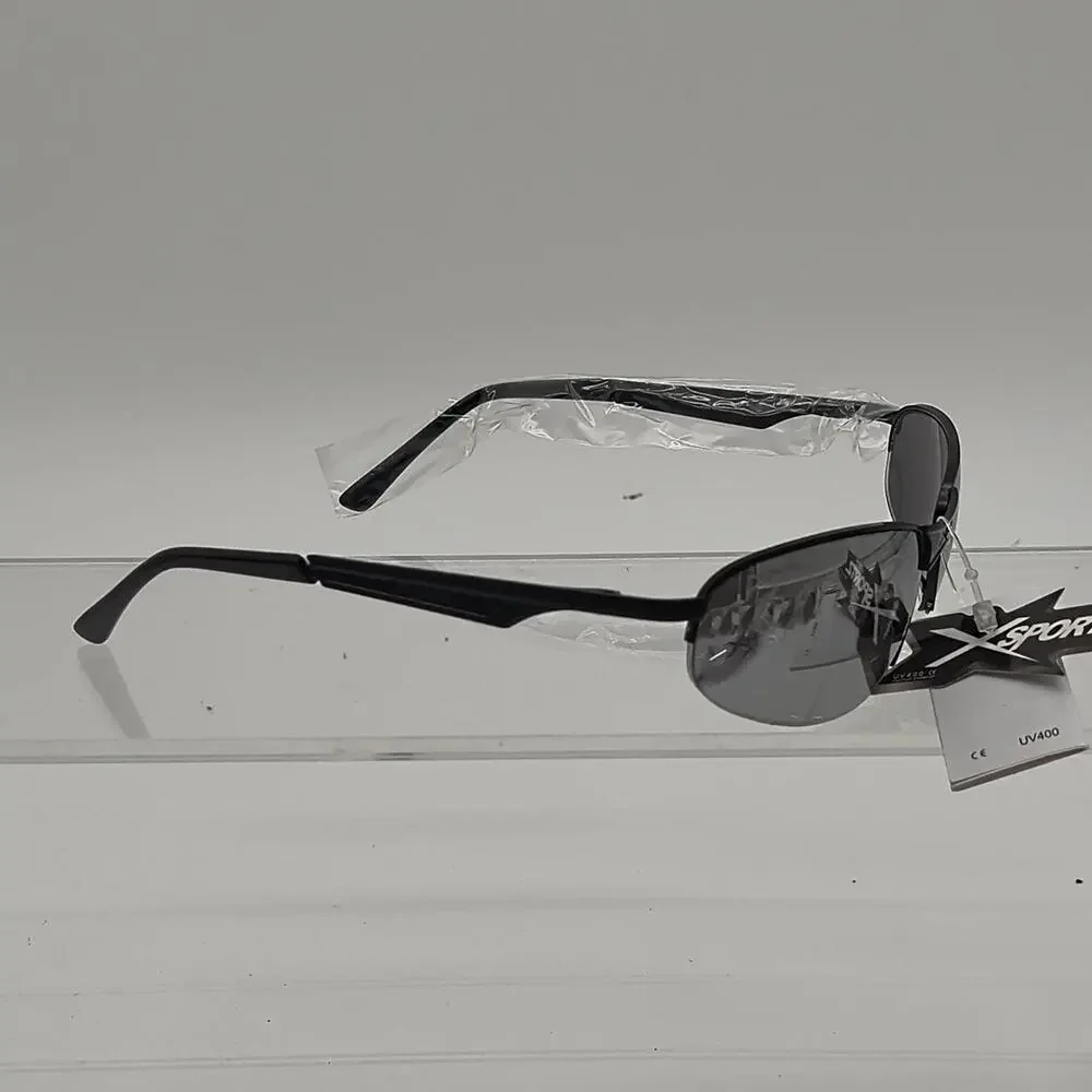443 black sporty sunglasses with
